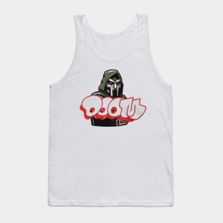 MF DOOM Mask and Logo Tank Top